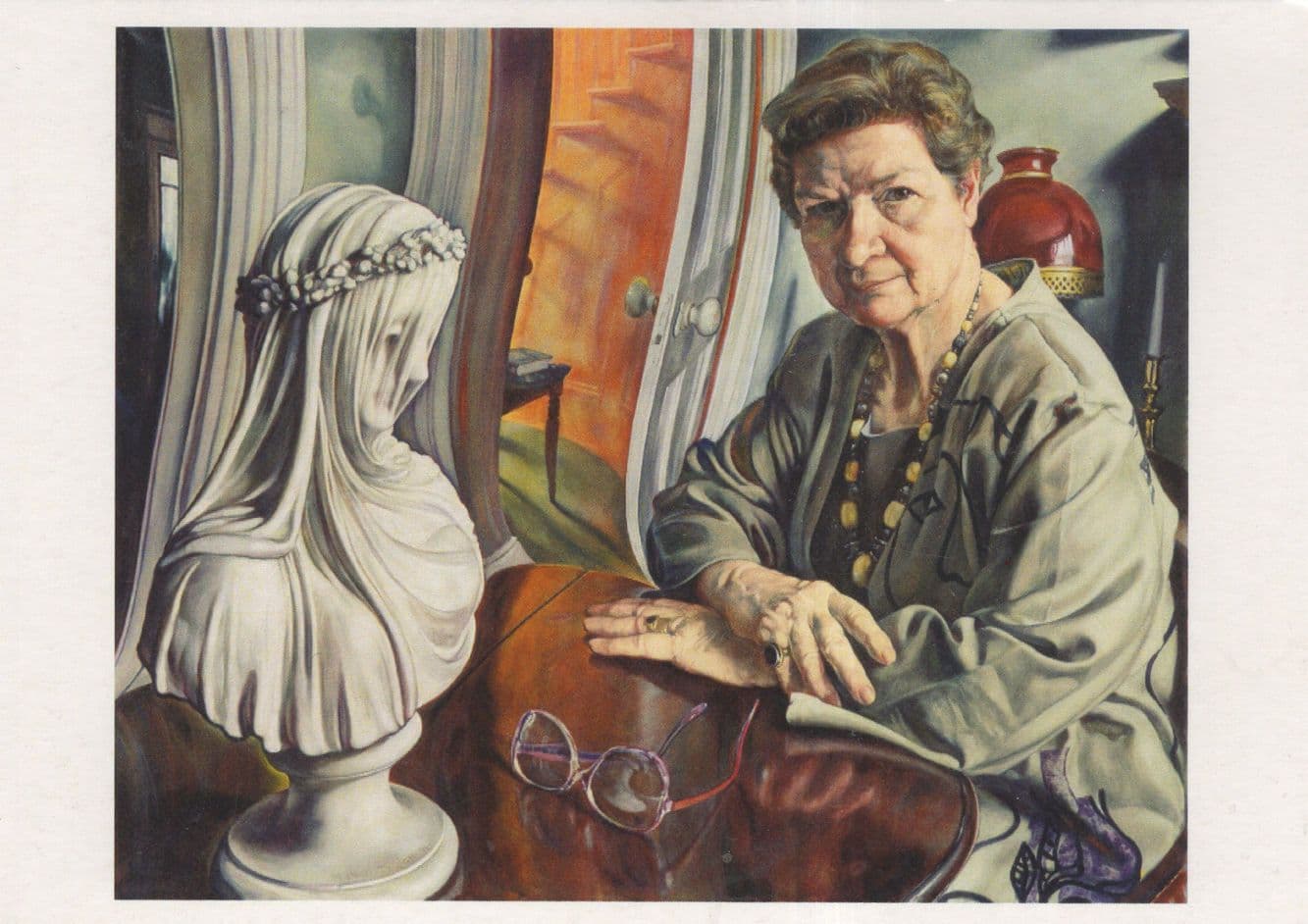 PD James Holland Park 1996 Geffrey Museum Painting Postcard