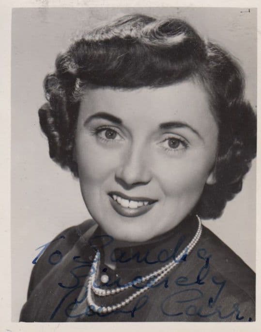 Pearl Carr of Teddy Johnson Vintage Hand Signed Antique Photo