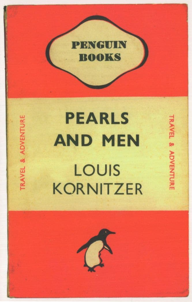 Pearls & Men Louis Kornitzer 1946 Book Postcard