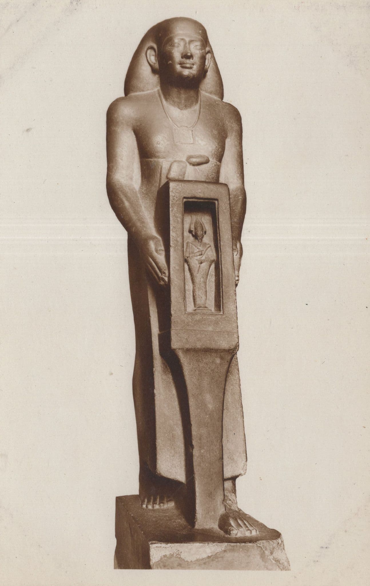 Pefaanet Mystic Prophet Sebeske Egyptian Old Statue Postcard