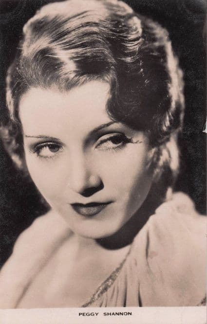 Peggy Shannon Film Weekly Vintage Actor Real Photo PB Postcard