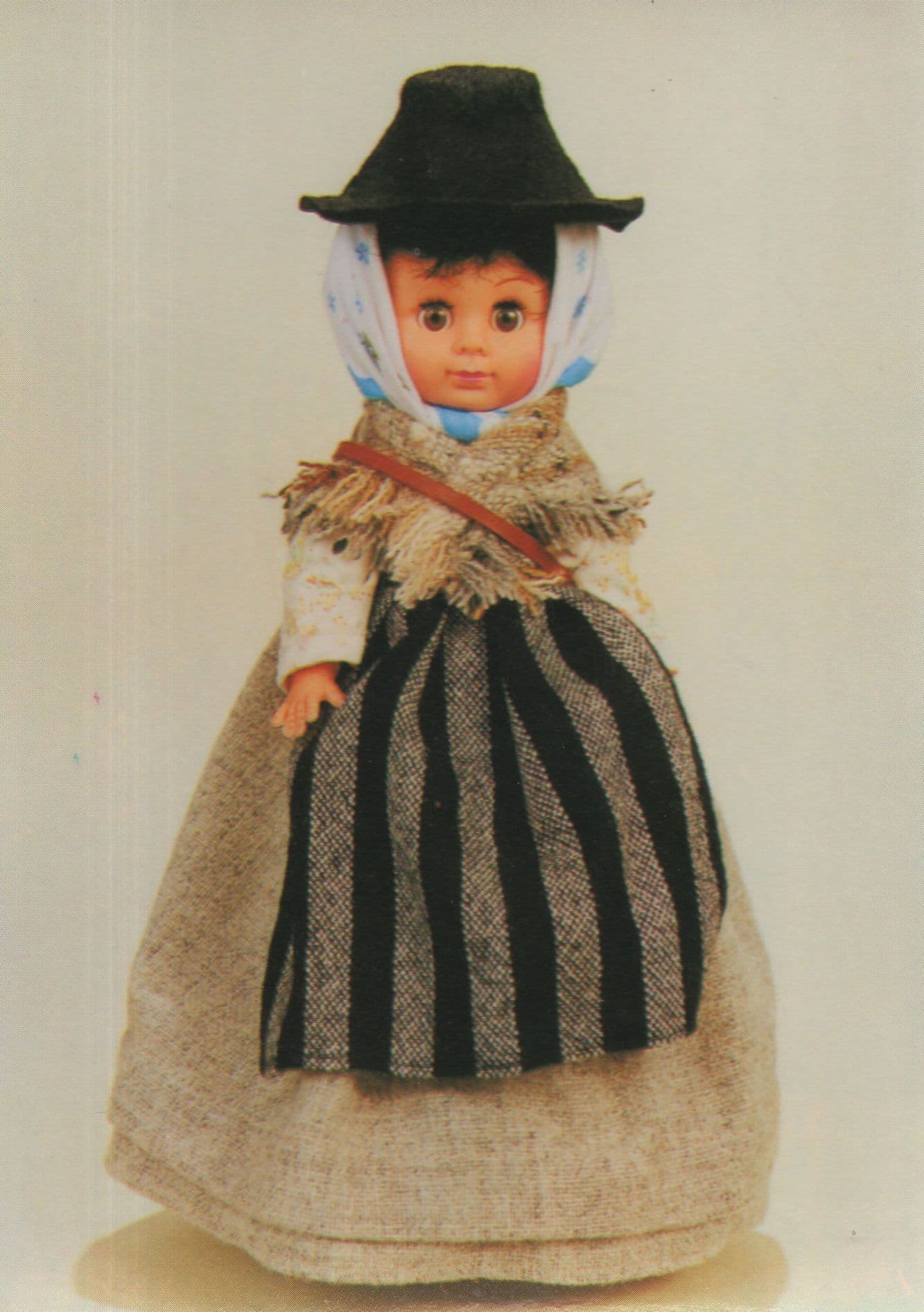 Pembroke 19th Century Antique Welsh Doll Fishing Fashion Postcard