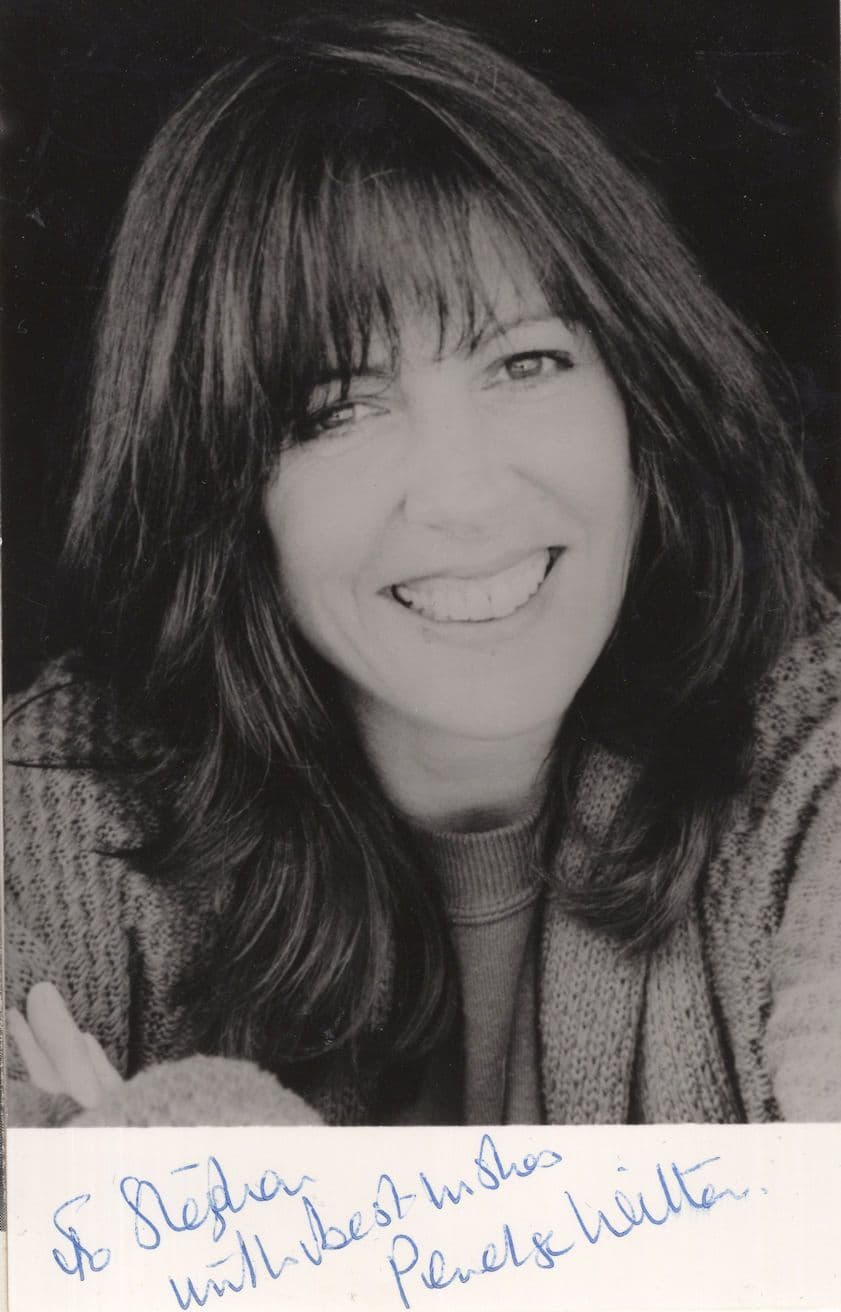Penelope Wilton Downton Abbey Hand Signed Photo