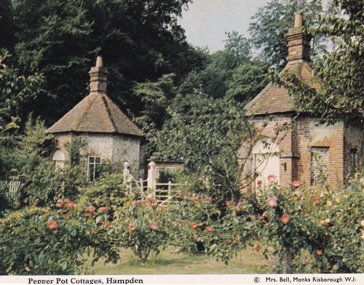 Pepper Pot Cottages Hampden Bucks Rare Postcard