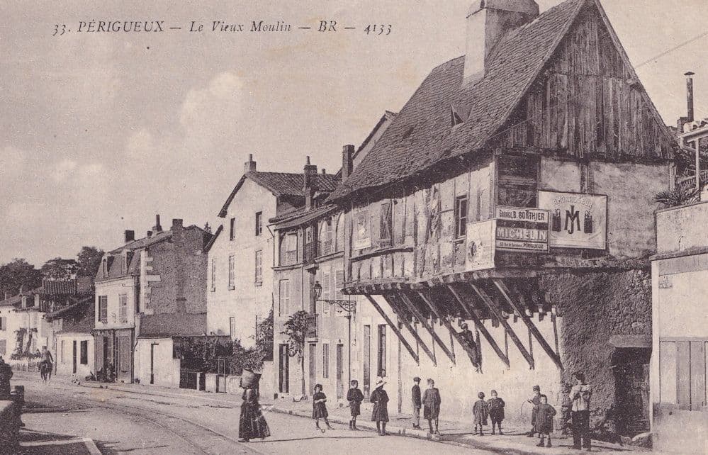 Perigueux Le Vieux Moulin French Old Postcard