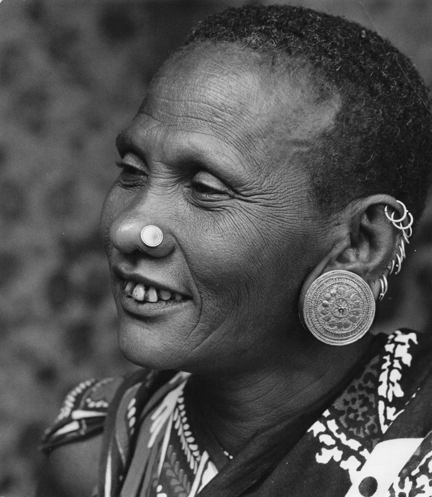 Pete Island Woman Kenya Nose Jewellery Ear Plugs African 8x8 Press Photo