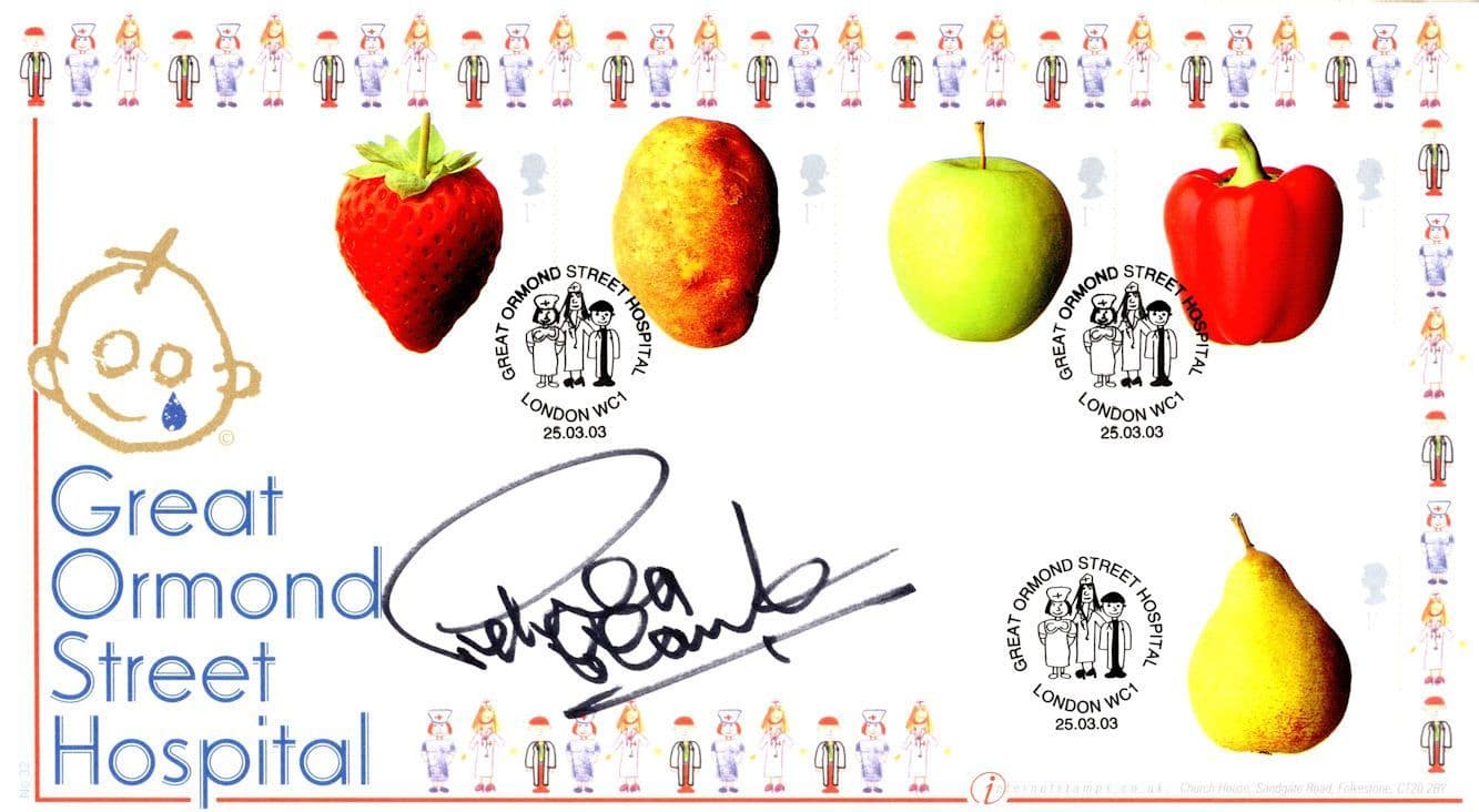 Petula Clark Great Ormand Street Hospital Hand Signed FDC