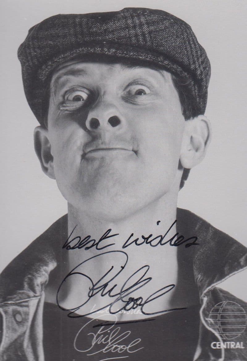 Phil Cool & Cool Head Central TV Show Hand Signed Television Publicity Cast Card