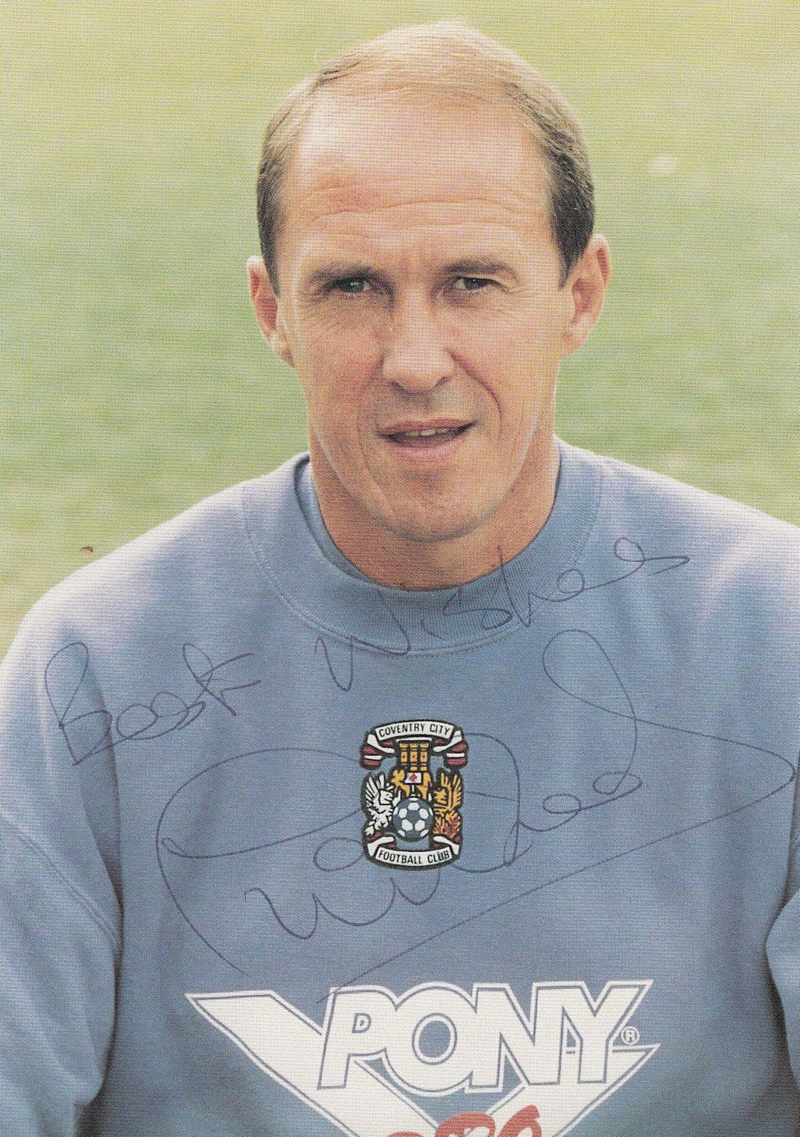 Phil Neal Coventry FC Original Hand Signed Photo