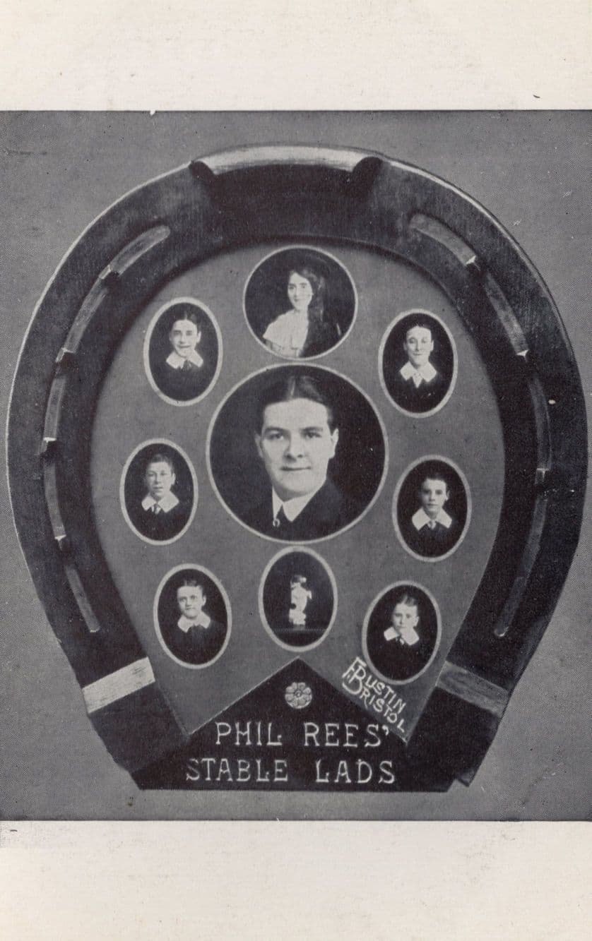 Phil Rees Stable Lads Bristol Old Theatre Troupe Postcard