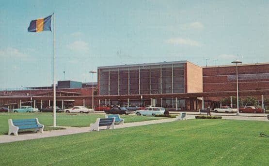 Philadelphia Airport Main Terminal Building Postcard