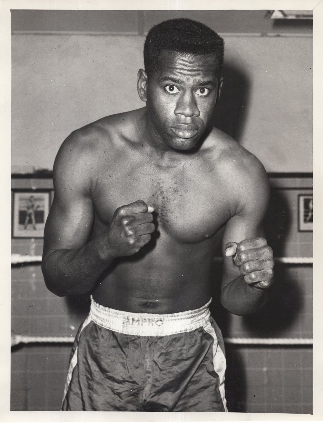 Philip Phil Dubisson Trinidad & Tobago Boxer Vintage Large Photo