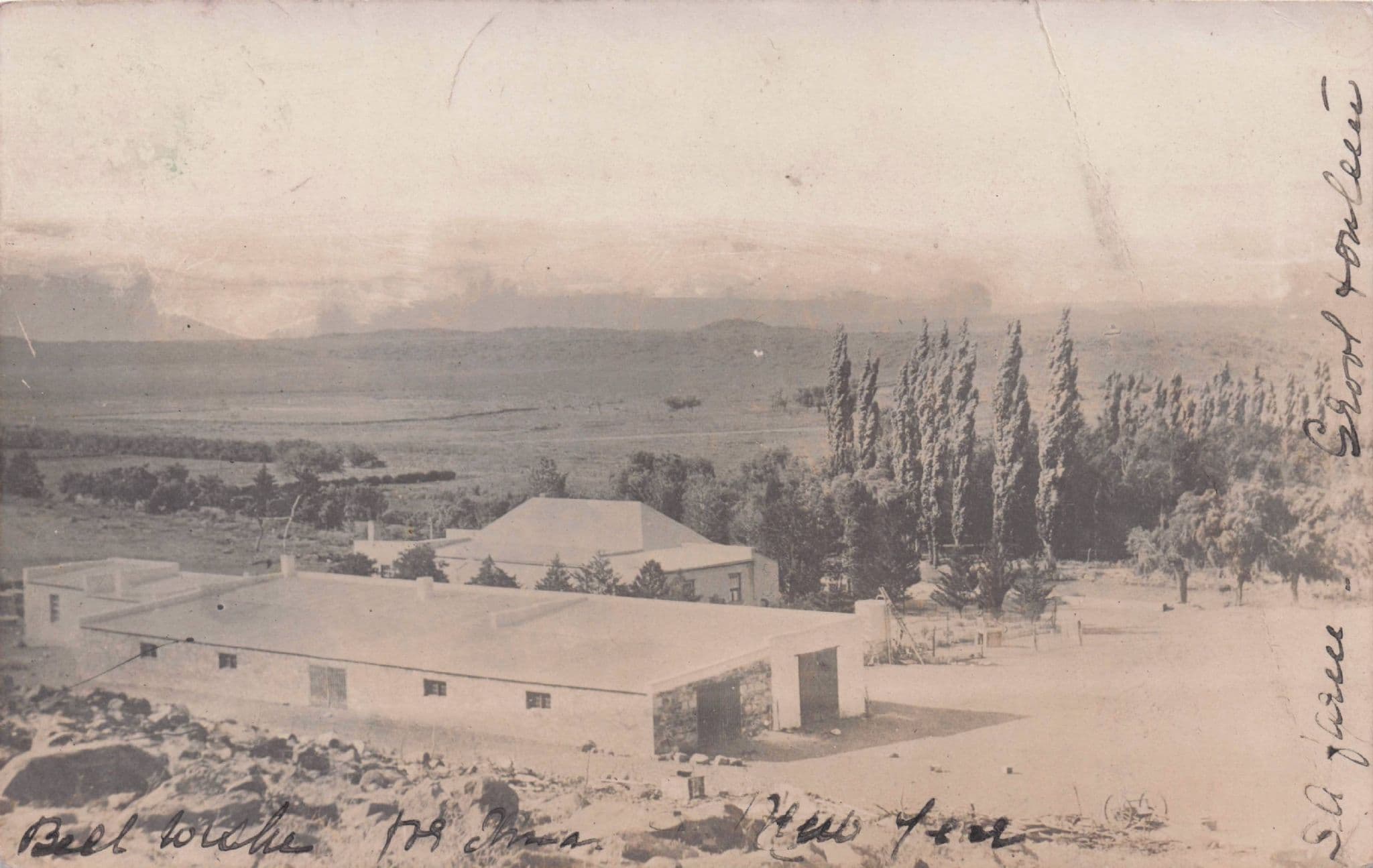 Philippines Unidentified Antique Aerial Real Photo Postcard