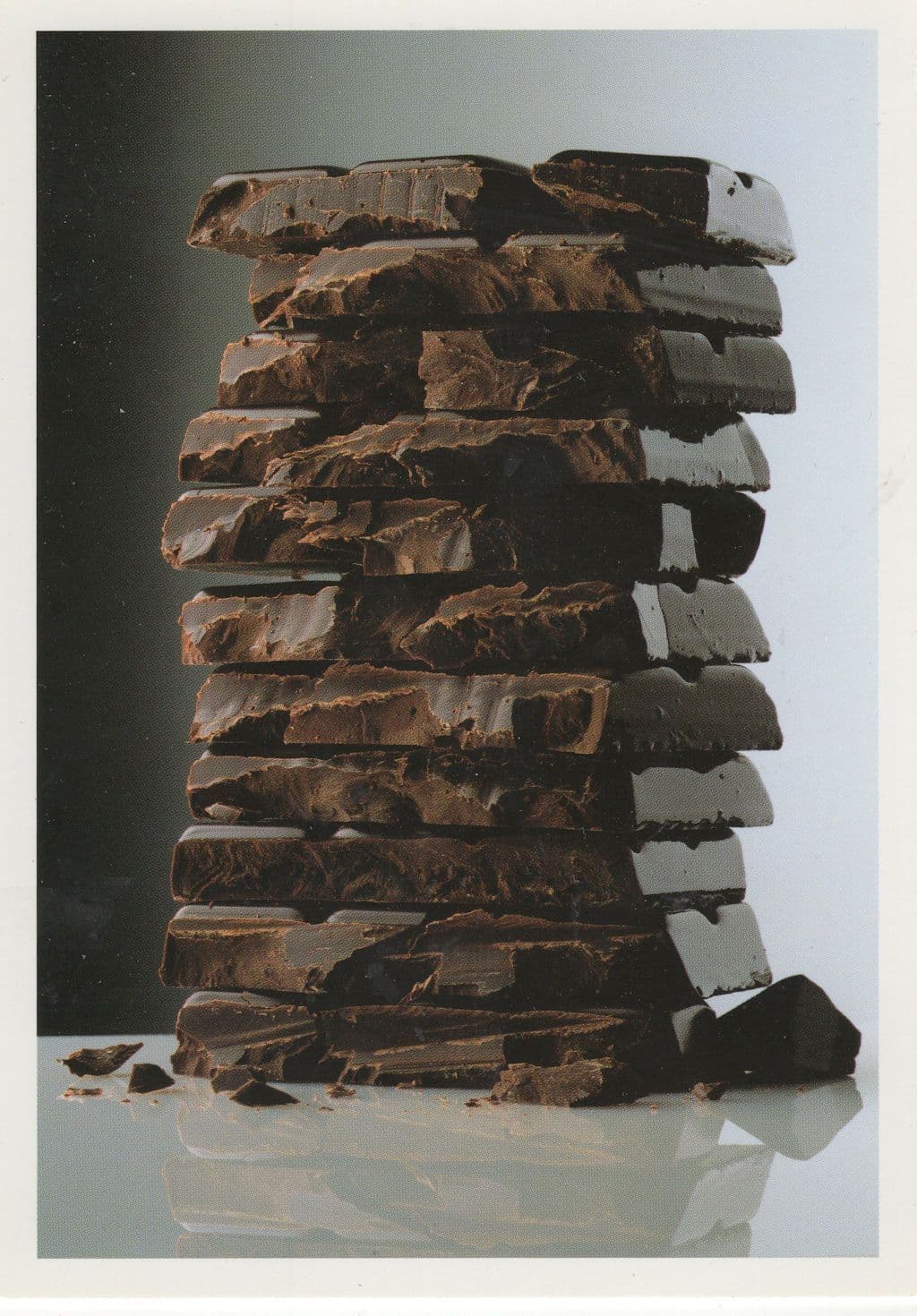 Pile Of Chocolate Looks Like Antique Artefact Photo Award Postcard