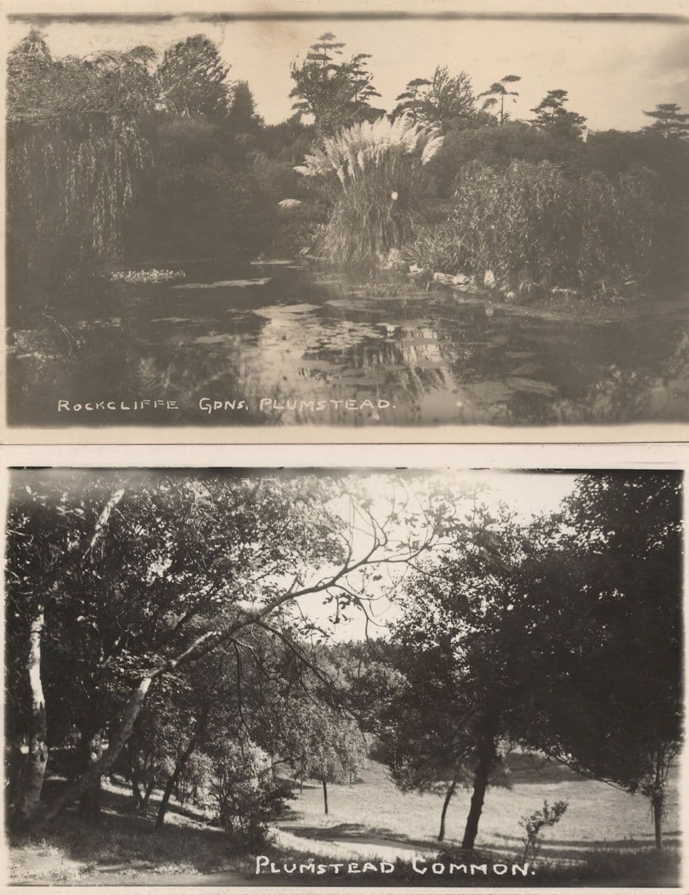 Plumstead Common London Real Photo Old Postcard & More
