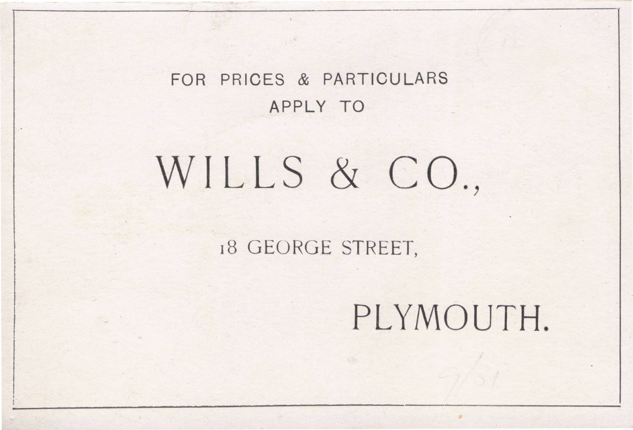 Plymouth Ciesler & Co Wine Champagne Factory Old Advertising OP Postcard