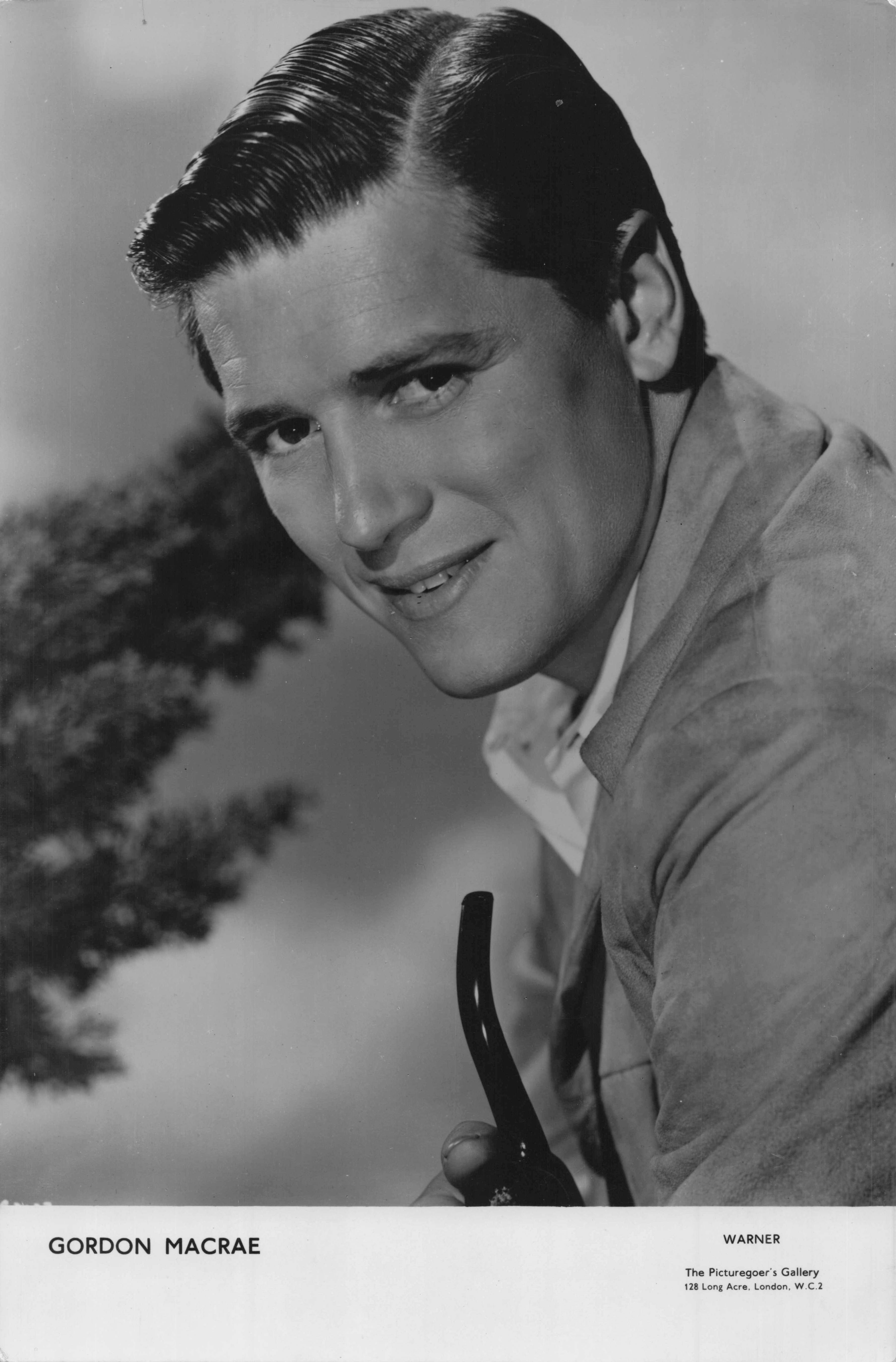 Gordon MaCrae Warner Film Large Vintage Picturegoer Gallery Photo Card