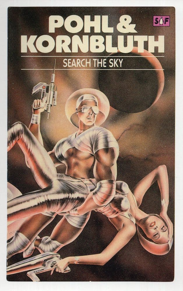 Pohl & Kornbluth Search The Sky Science Fiction 1979 Book Postcard