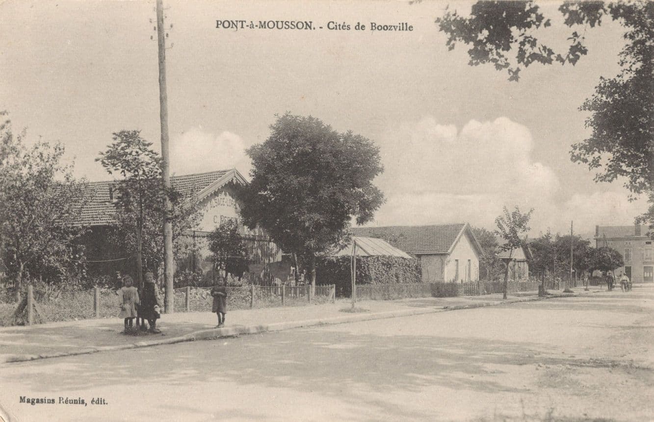 Pont A Mousson Cites De Boozville French Old Postcard