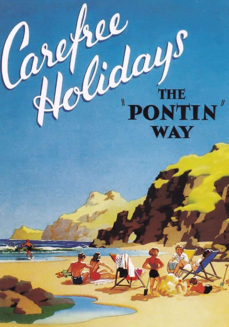 Pontins Holiday Camp Brochure in 1948 Advertising Postcard