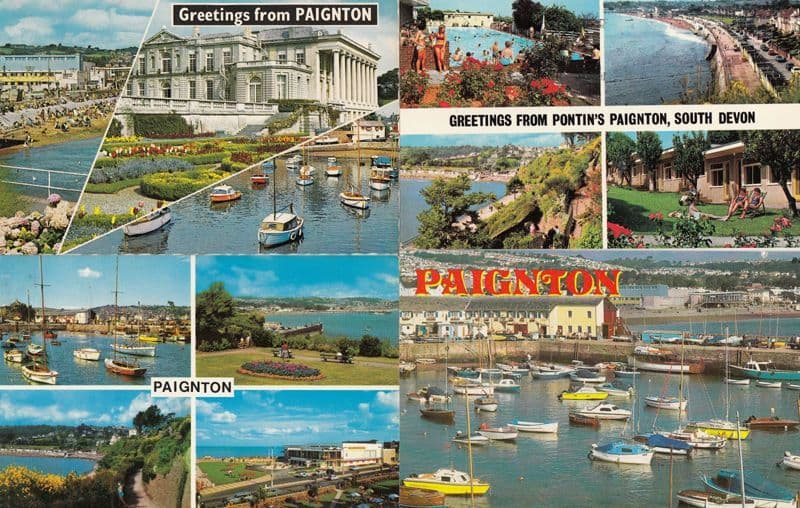 Pontins Paignton South Devon 1970s 4x Postcard s