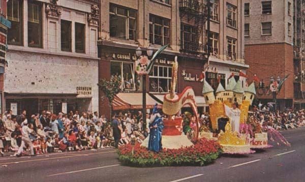 Portland Rose Festival MINT Oregon Postcard