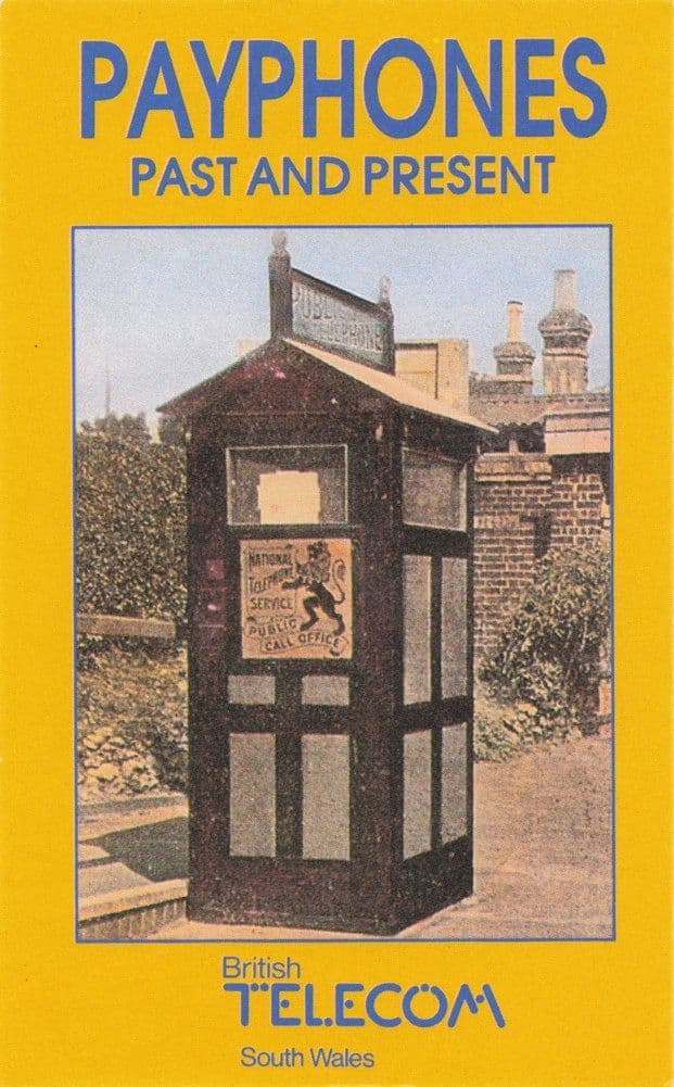 Portsmouth Railway Station 1905 Old Phone Box BT Police Trade Photo Card