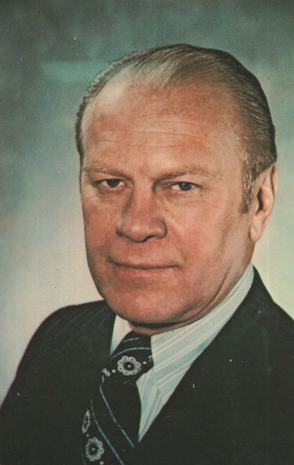 President Gerald Ford Vintage Photo Postcard