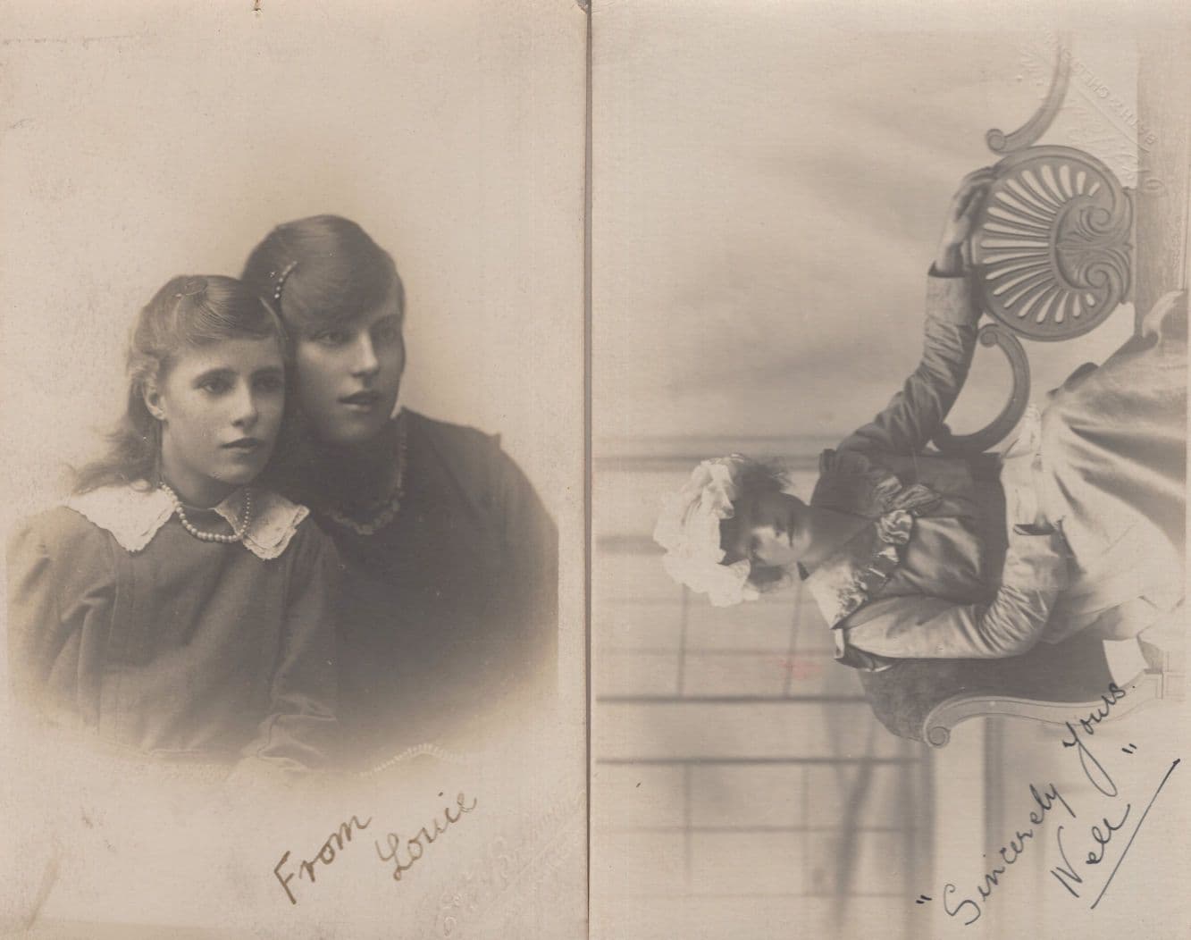 Preston 2x Lancashire Vanity Hand Signed Portrait Postcard s
