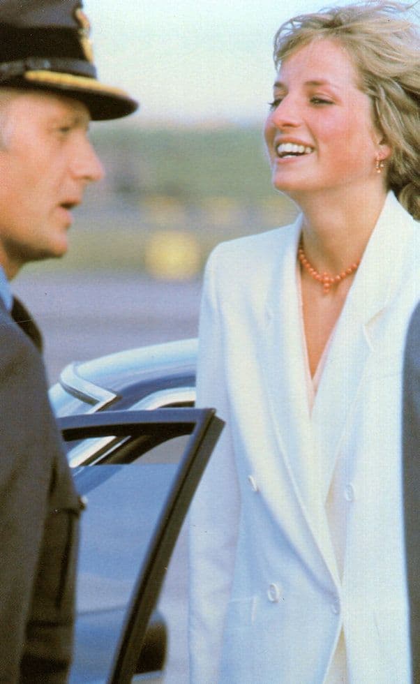 Princess Diana Chauffer Cruise Ship Return Royal Wedding Postcard