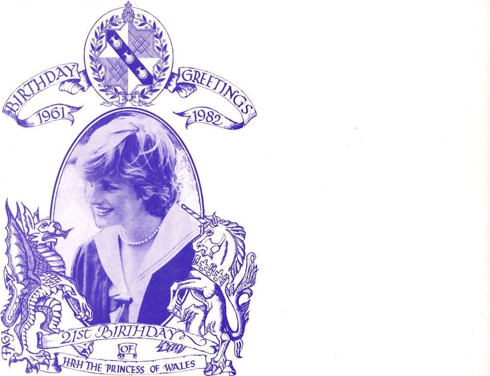 Princess Diana Of Wales 21st Birthday FDC Limited Edn Postcard
