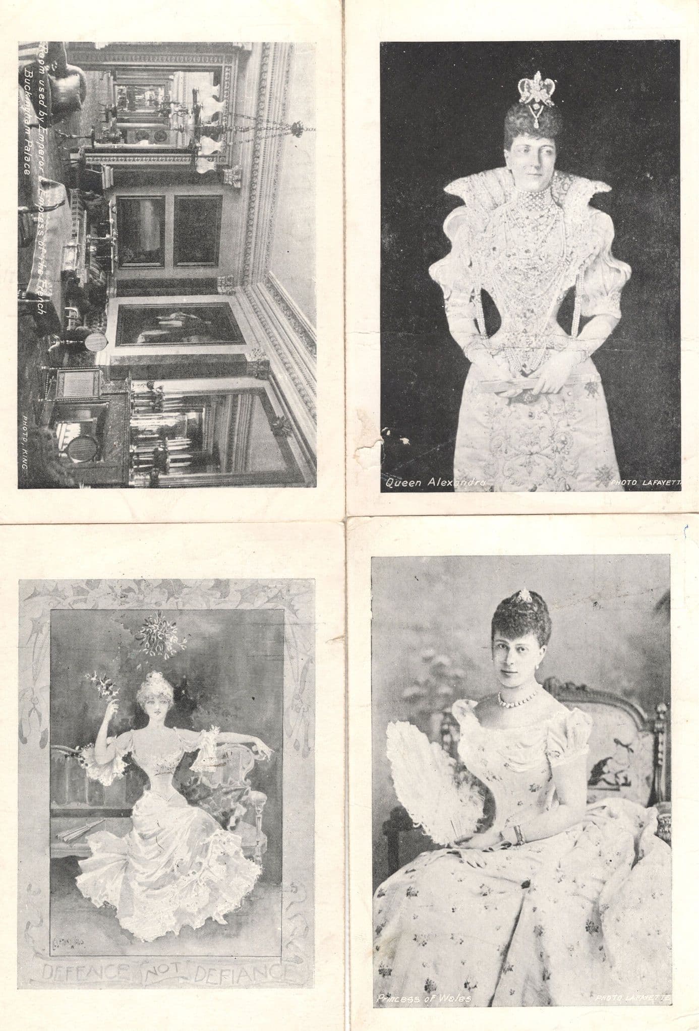 Princess Of Wales Queen Alexandra 4x Smart Novels Royal Old Postcard s