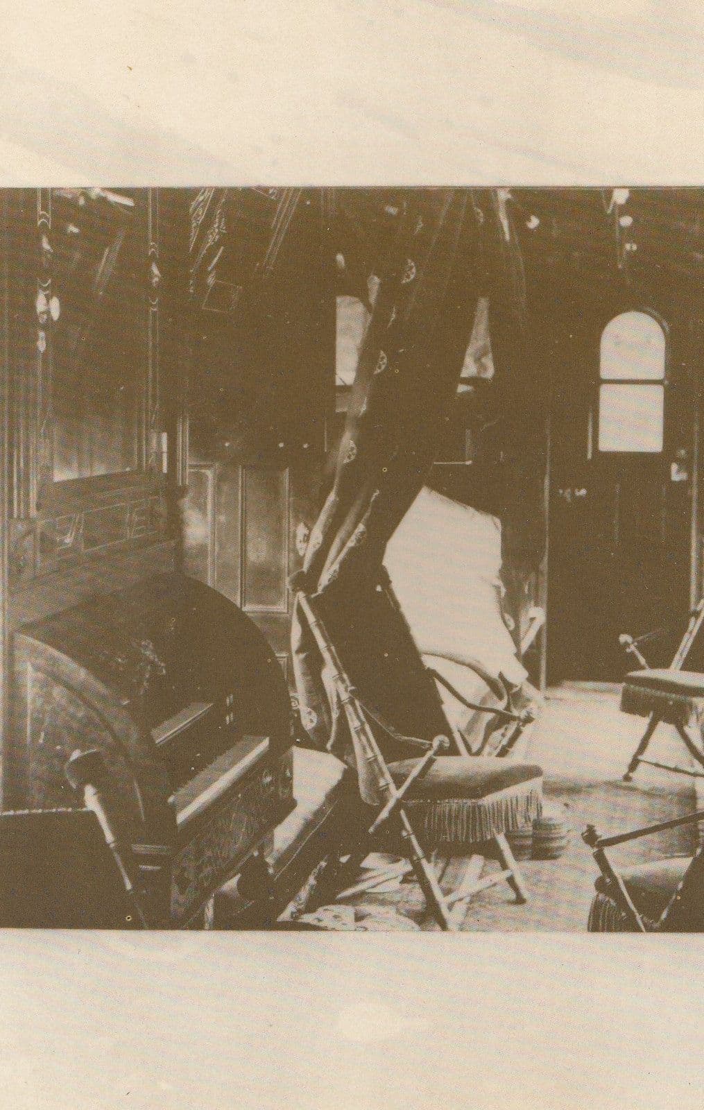 Pullman Palace Sleeping Carriage Car Railroad Locomotive UPCC RPC Postcard