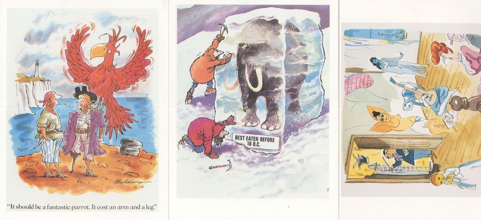 Punch Magazine 1986 1984 Iceberg Pirate Magazine Postcard s