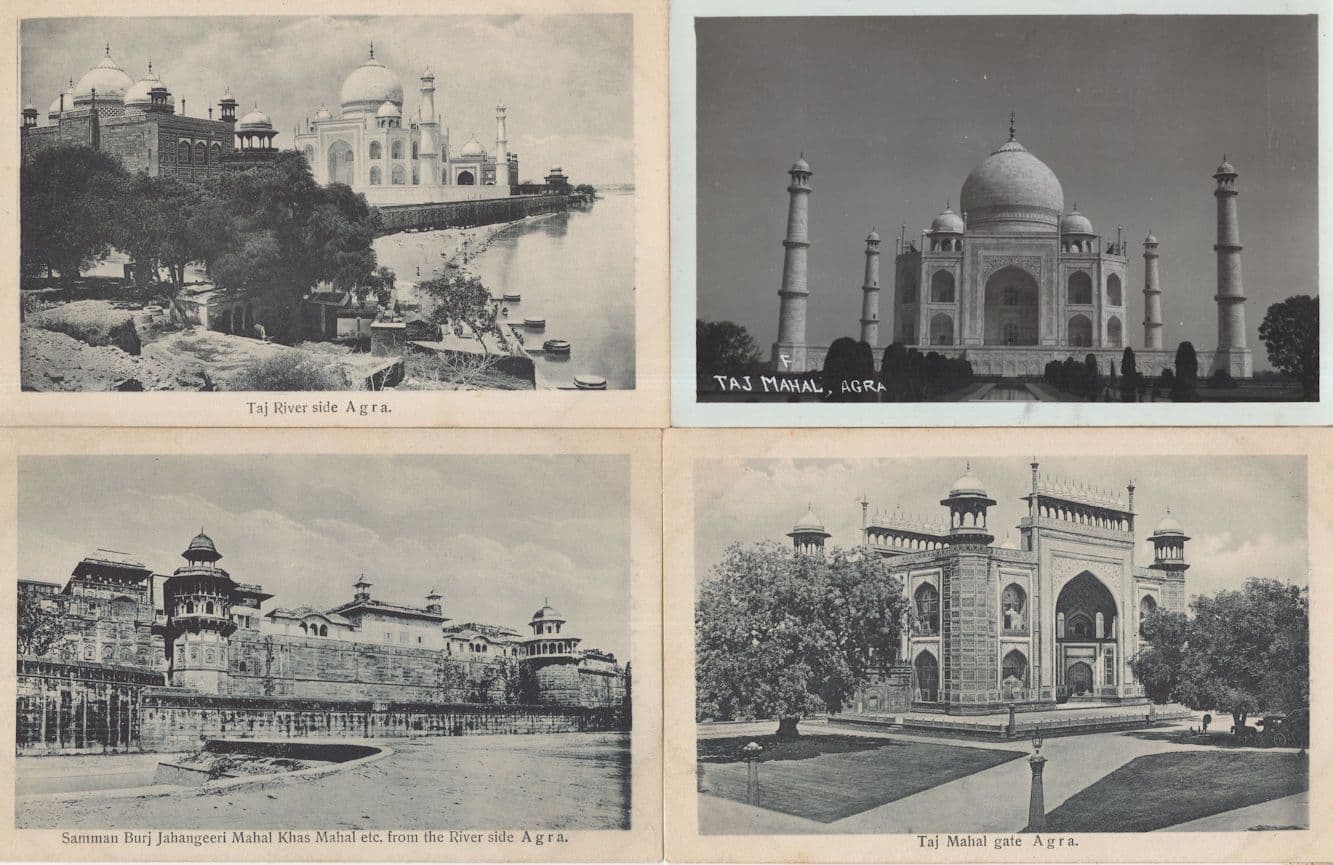 Pydhonie Mosque Bombay India 4x Old Real Photo Postcard