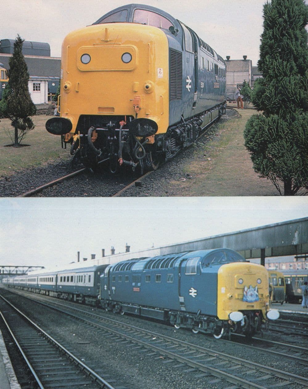 Queens Own Highlander Crepello Train at Doncaster 2x Postcard s