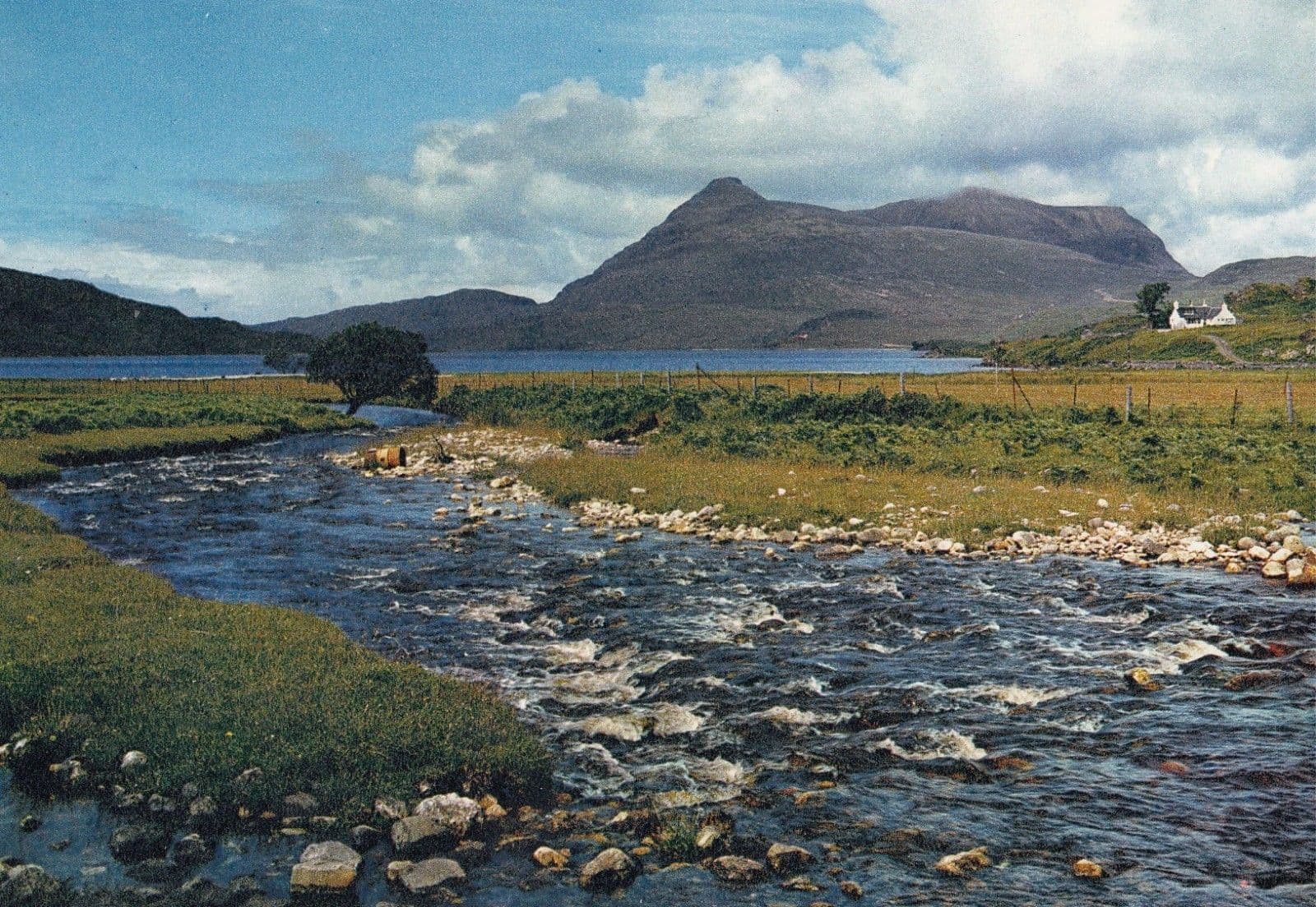 Quinnaig Loch Assynt Inchnadamph Scottish Rare Postcard