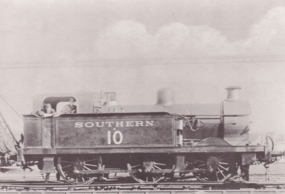 R Class Train J Stirling Built at Ashford in 1898 Kent Railway Postcard