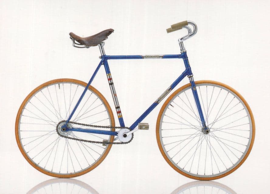 Rabeneick West German 1955 Bicycle Bike Cycle Postcard