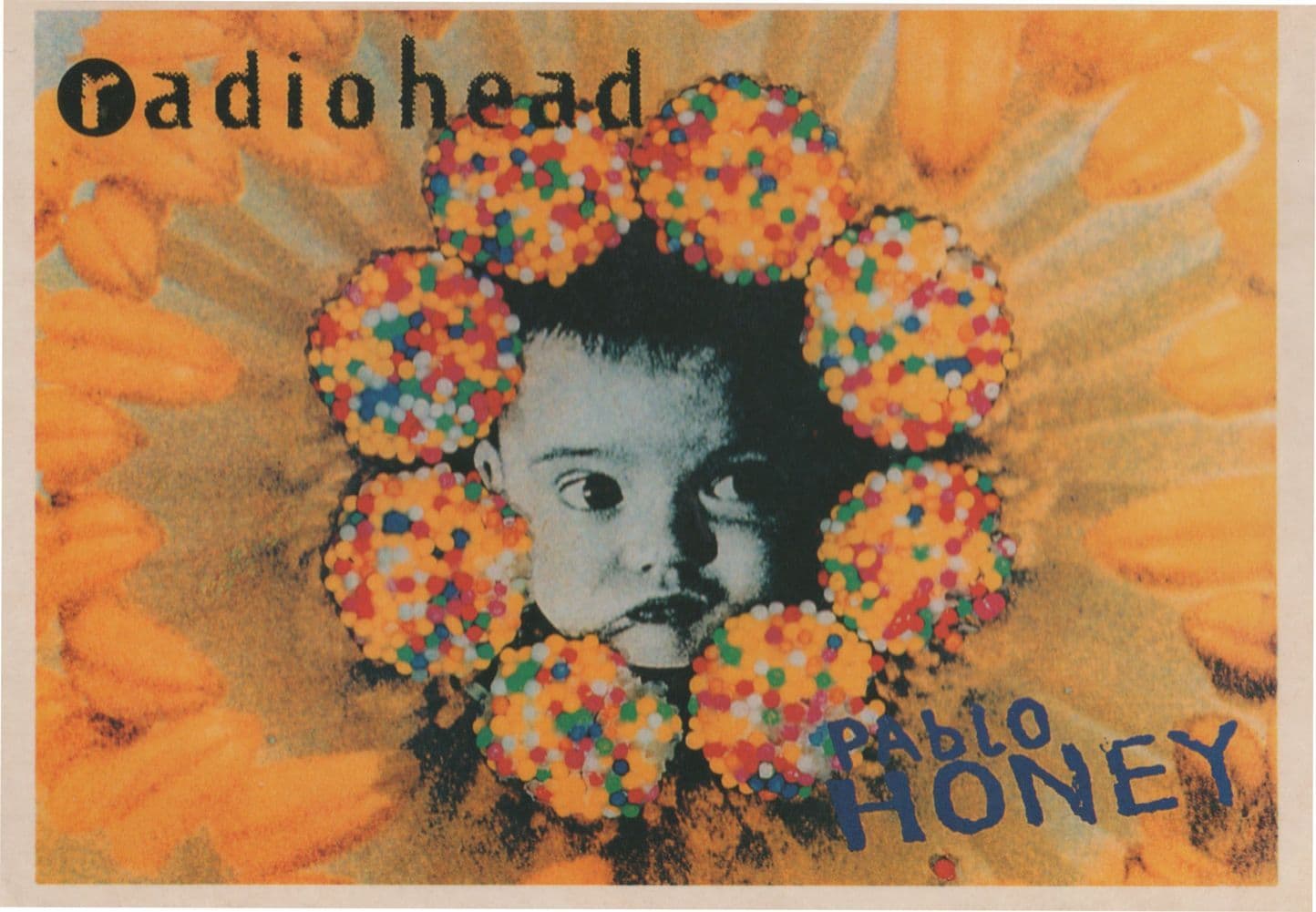Radiohead Pablo Honey Rare CD Advertising Postcard