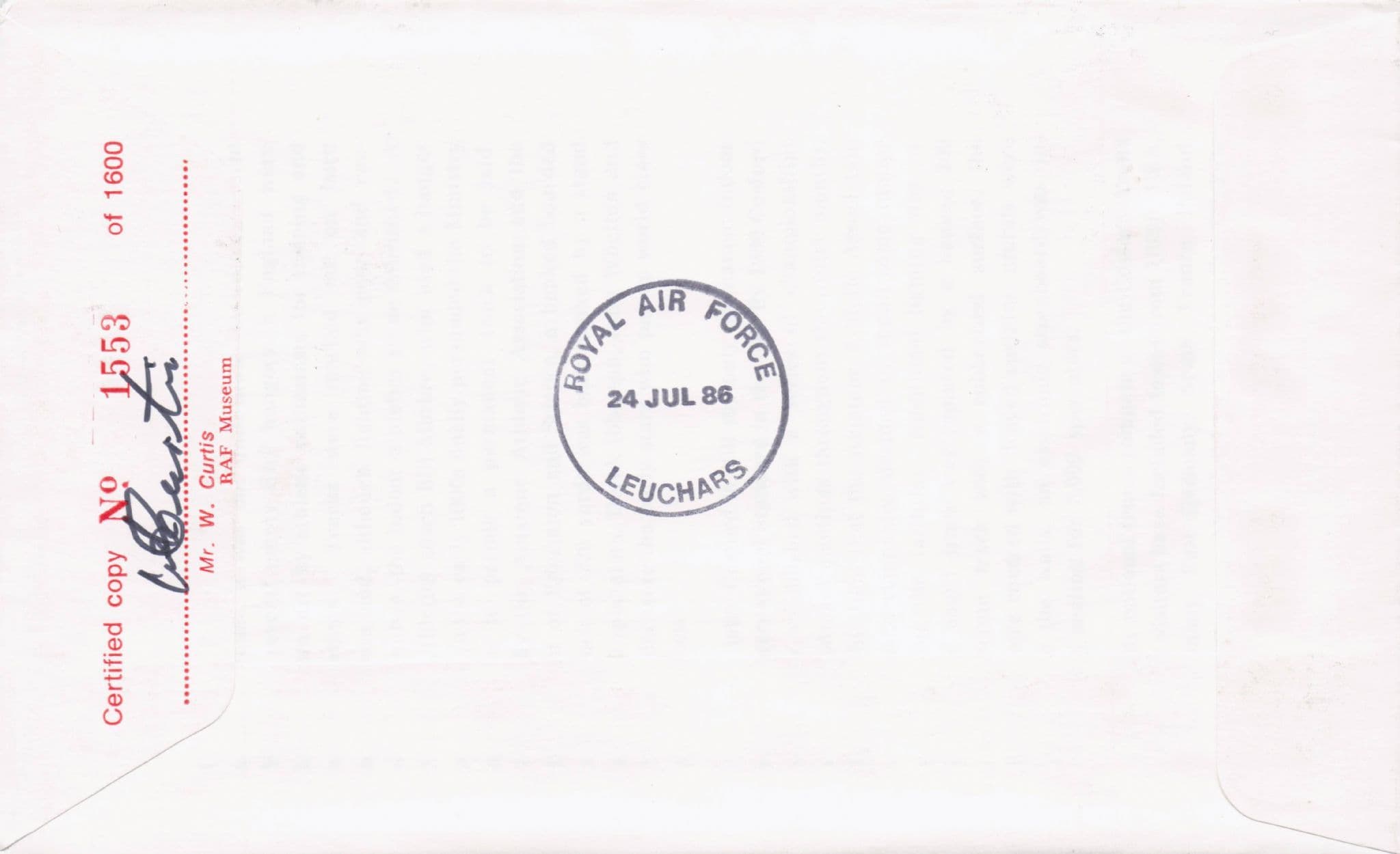 RAF Cosford Indoor Sports Arena Commonwealth Games 1986 Hand Signed FDC
