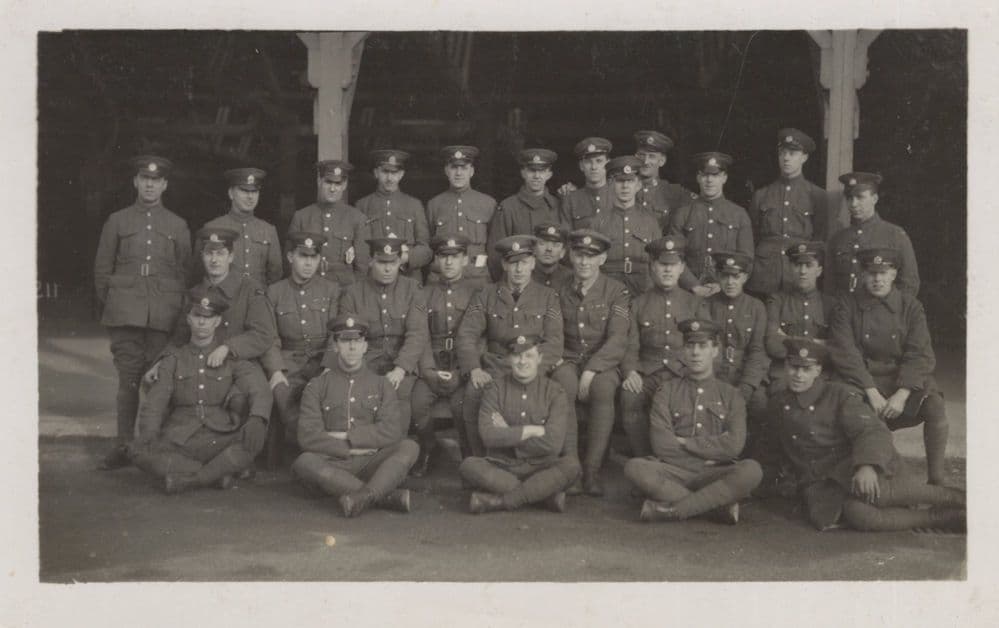 RAF Training College Cranwell Lincs Old Military RPC Postcard
