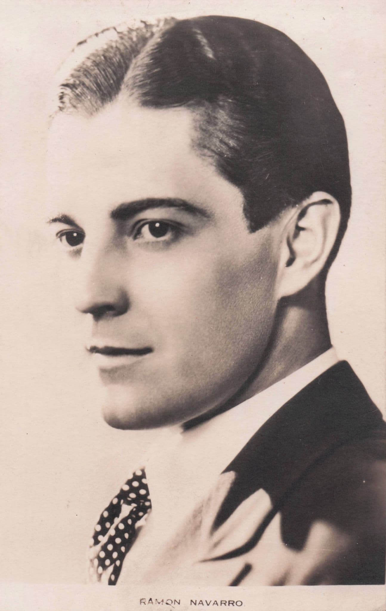 Ramon Navarro Film Weekly Vintage Actor Real Photo PB Postcard