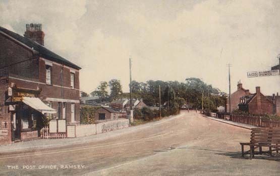 Ramsey Harwich Village Stores Shop Post Office Essex Old Antique Postcard