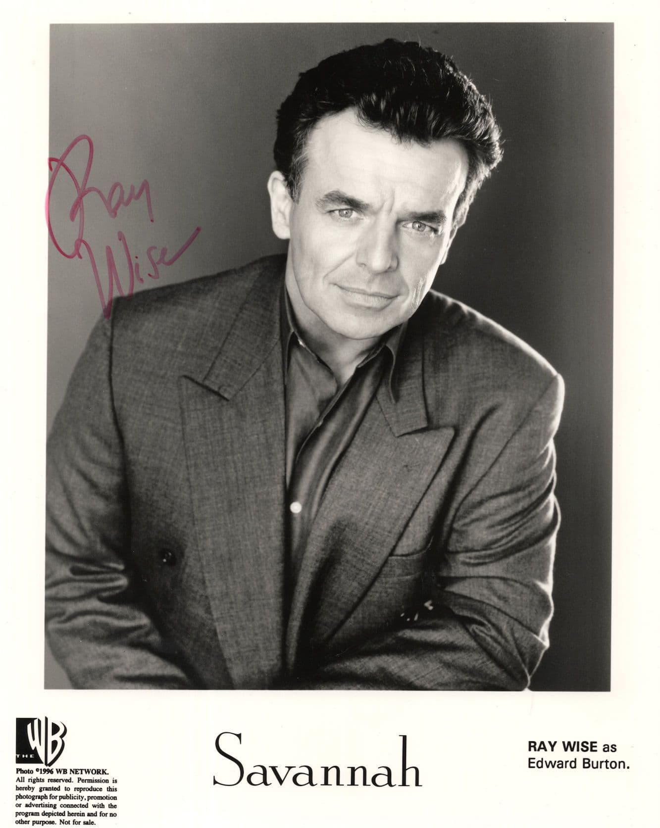 Ray Wise of Twin Peaks in Savannah 10x8 Hand Signed Photo