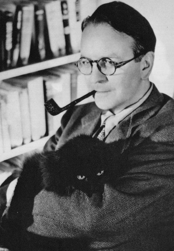 Raymond Chandler The Big Sleep Book Author Stunning Portrait Postcard