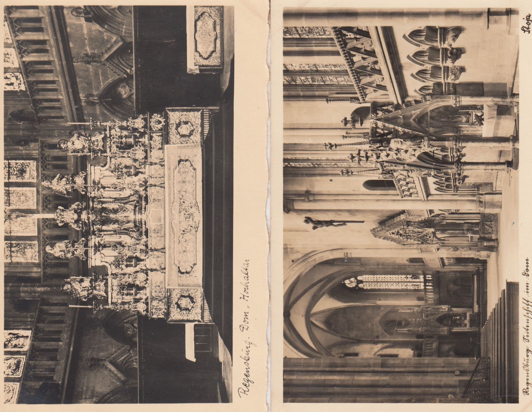 Regensburg German SIX 6x Real Photo & Antique Religious Postcard s