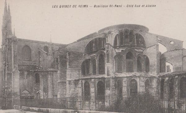 Remi Basalique St Ruins Ruines Cote Sud Et Abside France French Old Postcard