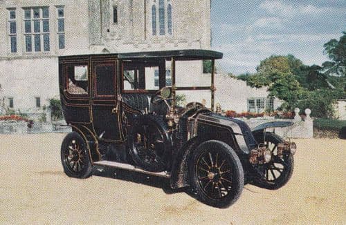 Renault Car Montagu Motor Museum Hampshire Vintage Postcard
