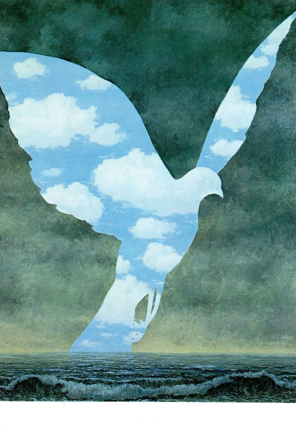 Rene MagritteThe Great Family Painting Postcard